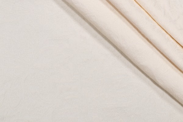 Thibaut Camden Leaf W7185 Woven Upholstery Fabric in Cream