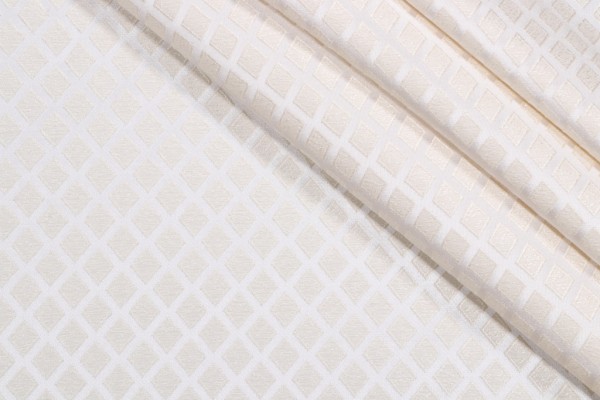 Sample of Richloom Foulard Woven Decorator Fabric in Ivory 