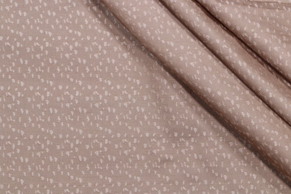 Sample of Speckle Woven Decorator Fabric in Taupe 
