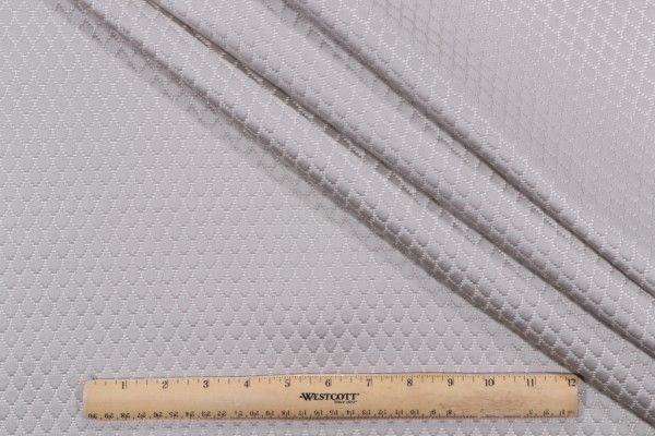 Richloom Munich Woven Decorator Fabric in Silver 