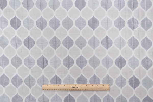 Richloom Riga Woven Decorator Fabric in Pewter 