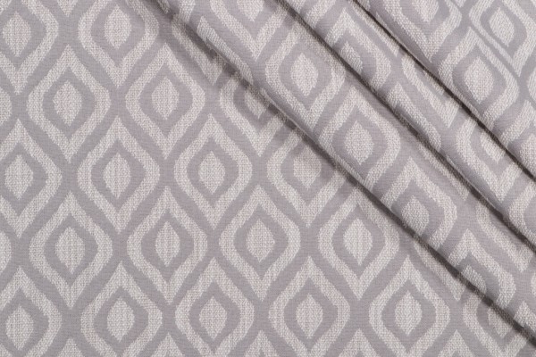 Sample of Richloom Tut Woven Upholstery Fabric in Silver 
