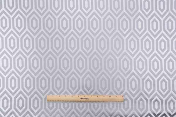 Sample of Richloom Cortez Woven Decorator Fabric in Pewter 