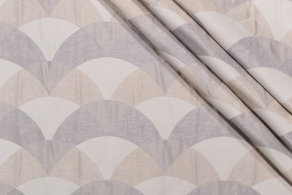 Sample of Richloom Finnerty Woven Decorator Fabric in Silver 