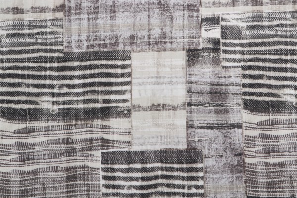 Richloom Souk Printed Cotton Drapery Fabric in Charcoal 
