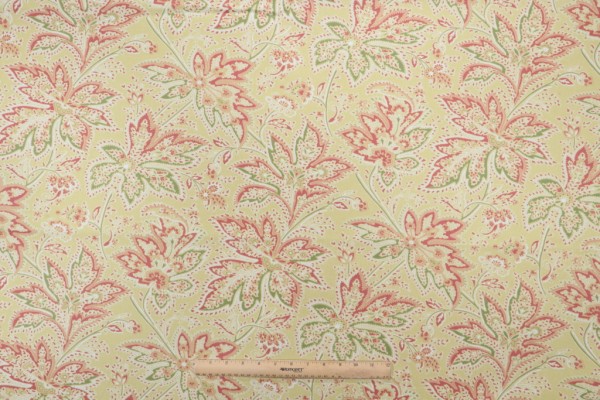 Click for 3.13 Yards Thibaut Brunswick F9102 Printed Cotton Twill Drapery Fabric in Green Thibaut Brunswick F9102 Printed Cotton Twill Drapery Fabric in Green