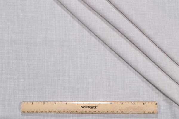 1 Yard Sonnet Woven Decorator Fabric in Silver