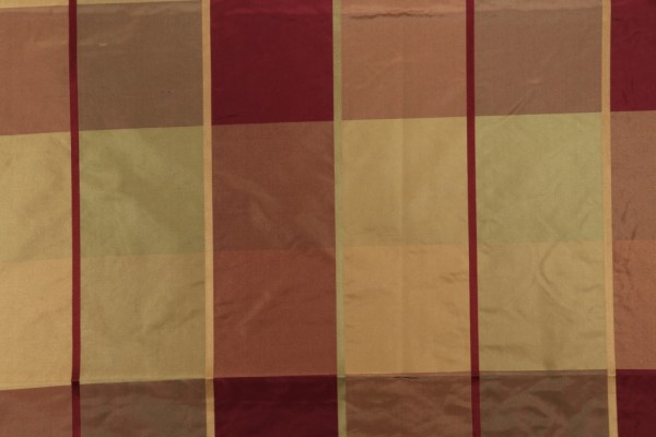 Frontera Silk Decorator Fabric in Ruby