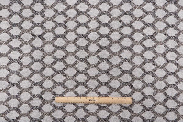 Crypton Beachum High Performance Woven Upholstery Fabric in Charcoal