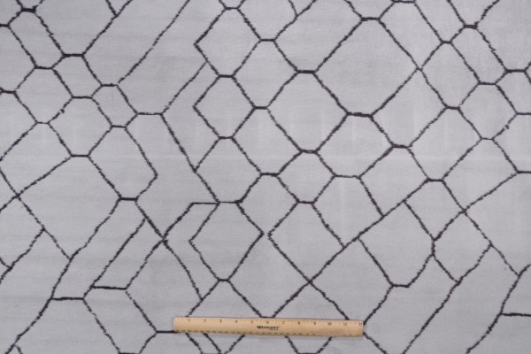 PK Lifestyles Beni Ourain Velvet Upholstery Fabric in Atlas 