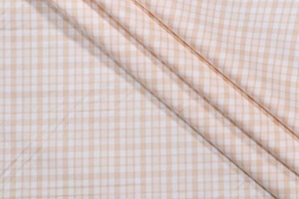 Thibaut Hatteras Check W86761 Woven Decorator Fabric in Beige