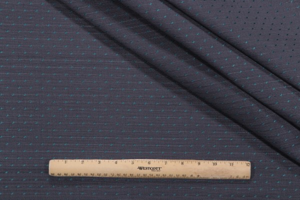 Click for 4.5 Yards Fonthill Momus Woven Decorator Fabric in Grey/Azure for Scalamandre Fonthill Momus Woven Decorator Fabric in Grey/Azure for Scalamandre