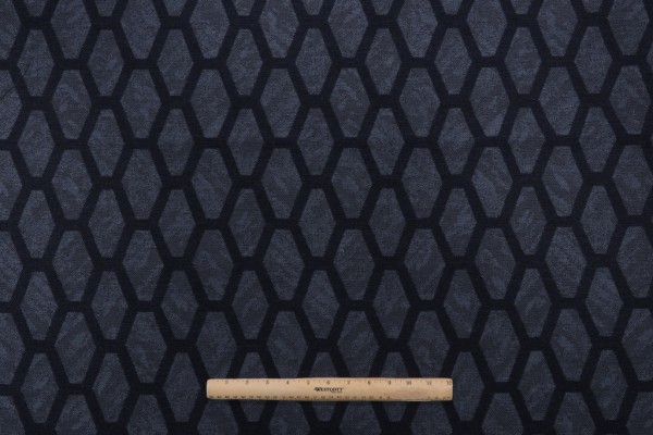 Pindler & Pindler Link Woven Solution Dyed Acrylic Outdoor Fabric in Midnight 