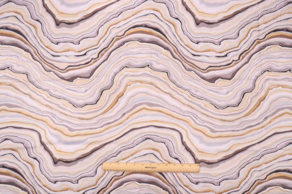 Covington Forsyth Printed Cotton Twill Drapery Fabric in 86-Dijon