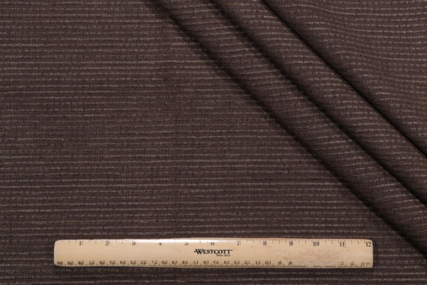 Thibaut Florence W74534 Woven Chenille Upholstery Fabric in Fudge