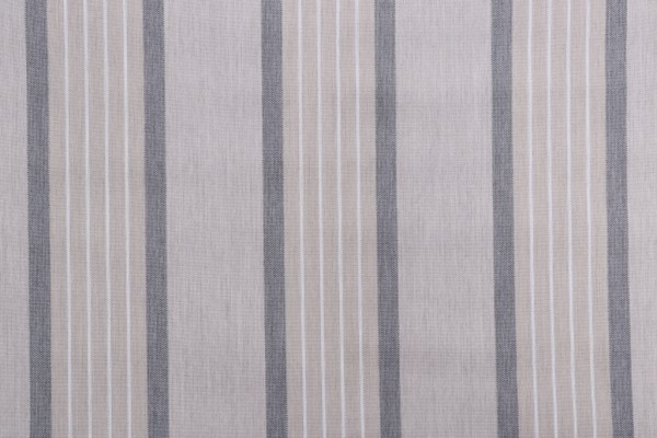 Sunbrella Cove Stripe 85036-0000 Woven Solution Dyed Acrylic Outdoor Fabric in Pebble