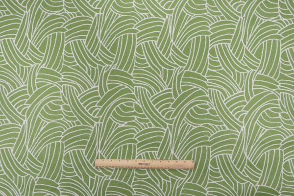 Tides 09132748 Woven Polyester Outdoor Fabric in Lily Pad