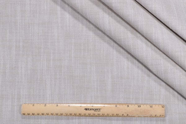 Solid Woven Outdoor Fabric in Dove
