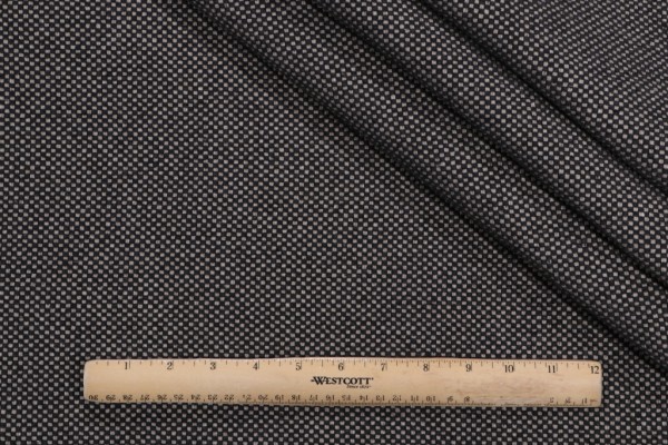 Nick Woven Upholstery Fabric in Fumo