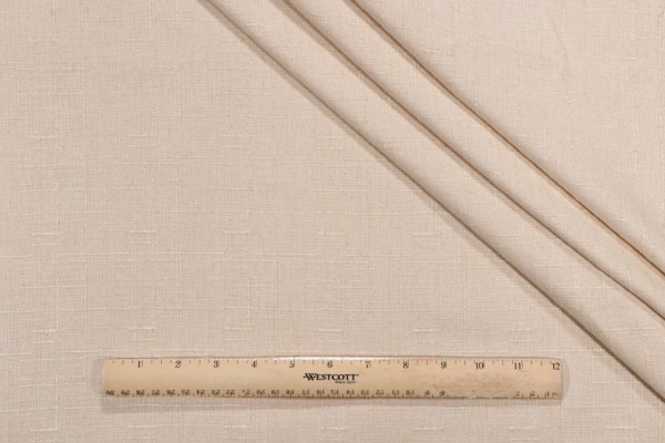 Henry Woven Decorator Fabric in Vanilla