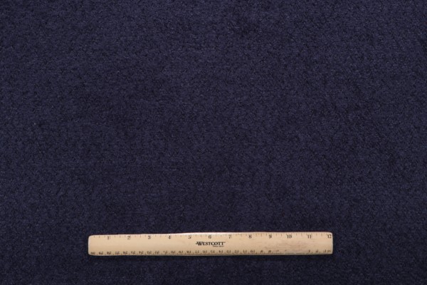 Crypton Jennie High Performance Chenille Upholstery Fabric in Indigo