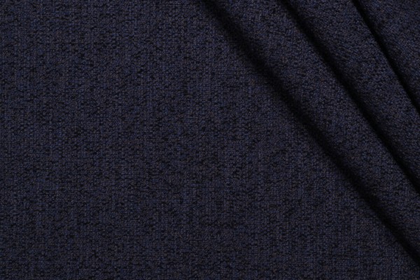 Crypton Mercer High Performance Woven Upholstery Fabric in Navy