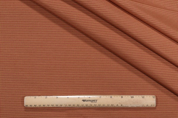 Click for 8.63 Yards Adaption Woven Decorator Fabric in Red/Gold Adaption Woven Decorator Fabric in Red/Gold