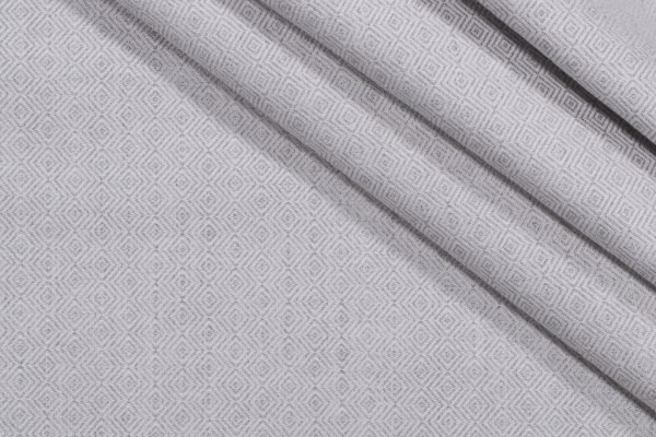 Sunbrella Diamond Woven Solution Dyed Acrylic Outdoor Fabric in Silver