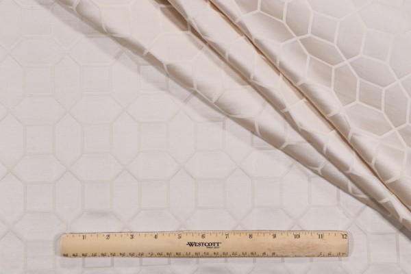 Richloom Hyde Woven Decorator Fabric in Champagne