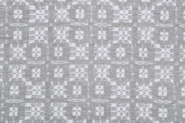 Inside/Out Performance Brimfield W73493 Woven Polyester Chenille Outdoor Fabric in Nickel for Thibaut