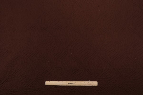 Thibaut Garden Matelasse W85392 Woven Upholstery Fabric in Brown