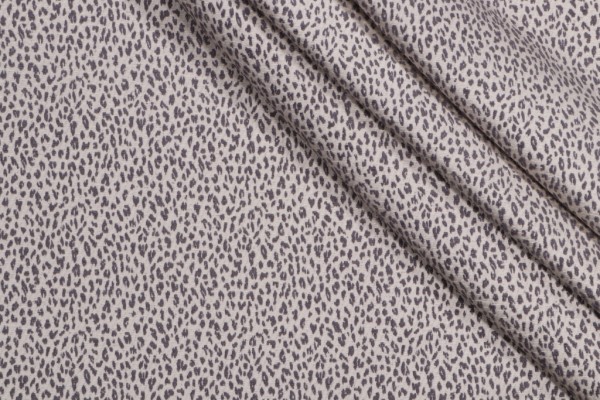 Sample of Kaufmann Linx Woven Chenille Decorator Fabric in Pewter 