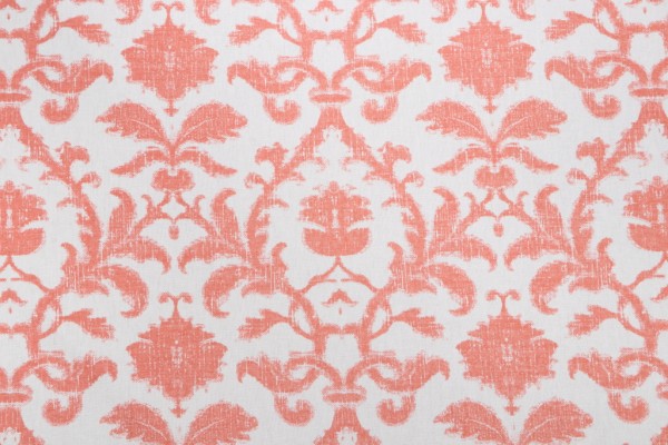 Thibaut Anita Damask F98638 Printed Drapery Fabric in Red