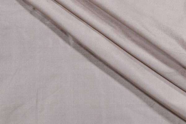 Titan Silk Decorator Fabric in Silver