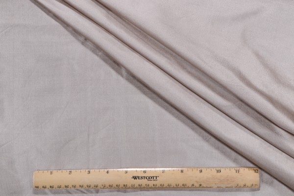 Titan Silk Decorator Fabric in Silver