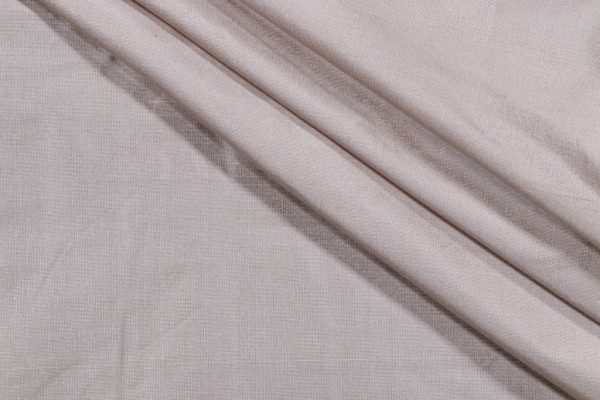 Titan Silk Decorator Fabric in Silver
