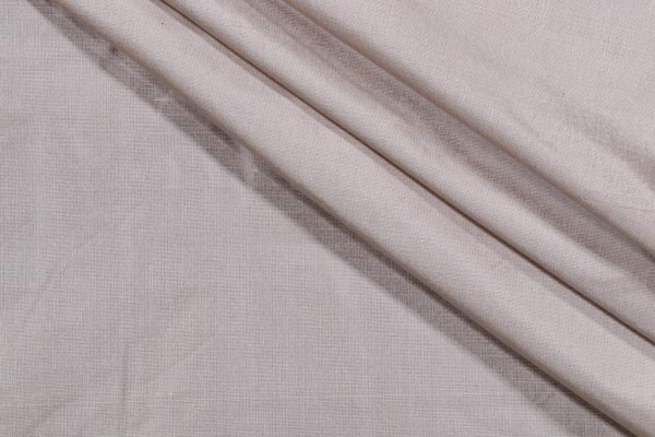Titan Silk Decorator Fabric in Silver