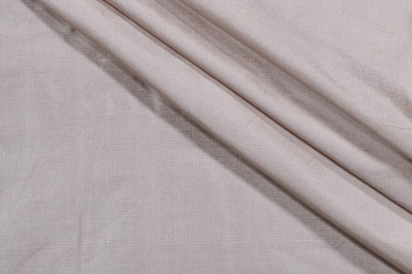 Titan Silk Decorator Fabric in Silver