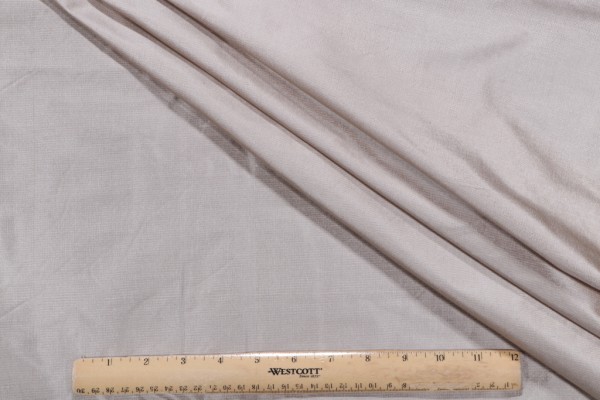 Titan Silk Decorator Fabric in Silver