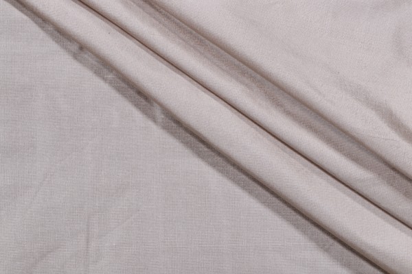 Titan Silk Decorator Fabric in Silver