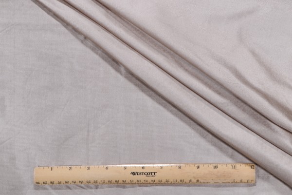 Titan Silk Decorator Fabric in Silver