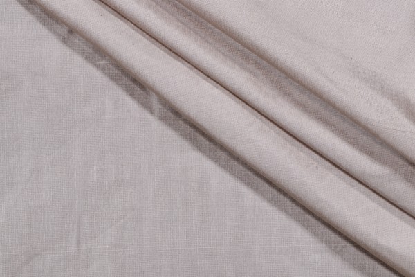 Titan Silk Decorator Fabric in Silver