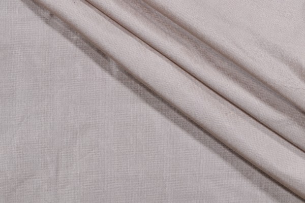 Titan Silk Decorator Fabric in Silver