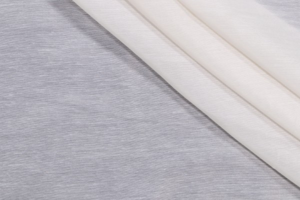 Super Batiste Sheer Drapery Fabric in Ivory