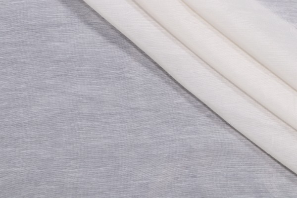Super Batiste Sheer Drapery Fabric in Ivory