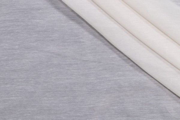 Super Batiste Sheer Drapery Fabric in Ivory