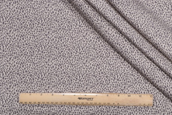 Sample of Kaufmann Linx Woven Chenille Decorator Fabric in Pewter 