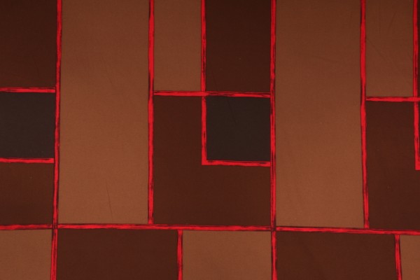 Lulu Dk Labyrinth Printed Cotton Drapery Fabric