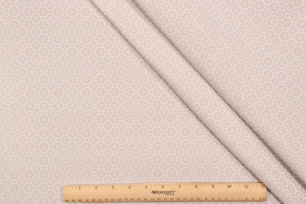 Golding Juju Woven Upholstery Fabric in Ecru