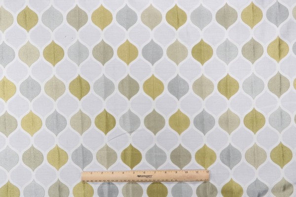 Richloom Riga Woven Decorator Fabric in Olive